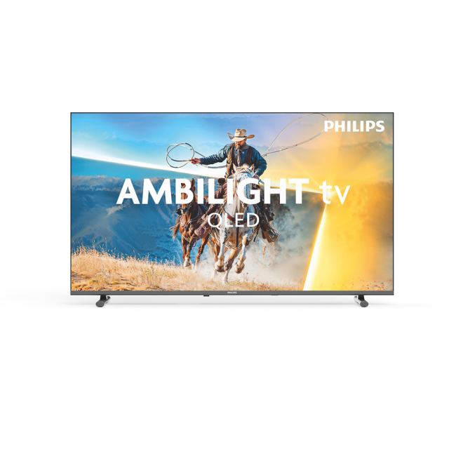 Philips Televizor QLED Philips 101 cm (40) 40PQS6901/12, Full HD, WiFi, CI, Negru