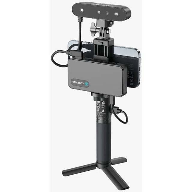 Creality Scanner 3D portabil Creality CR Ferret Pro cu precizie de 0.1 mm, tehnologie anti-tremurare si scanare rapida
