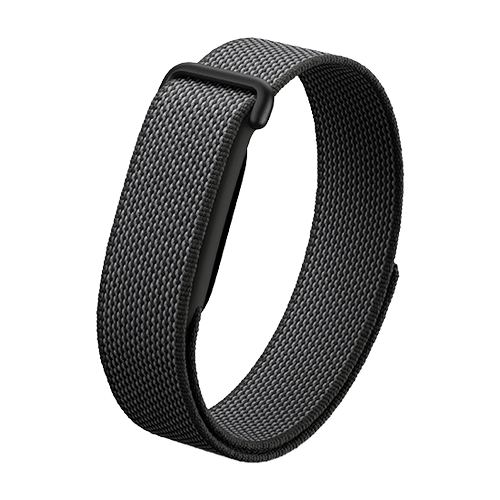 Bratara fitness Google Fitbit Air, Rezistenta la apa, Sensor optic cardiac, Accelerometru, Giroscop, Autonomie 7 zile (Negru)