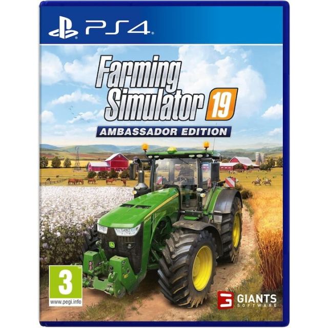 Giants Joc Farming Simulator 19 - Ambassador Edition - DE, pentru PlayStation 4 (PS4)
