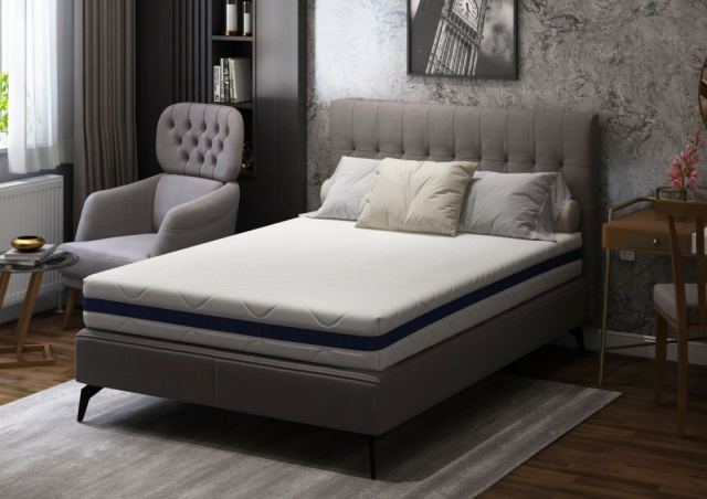 Saltea cu memorie Somnart Optimax Memory 140x200x18cm husa 3D detasabila si lavabila