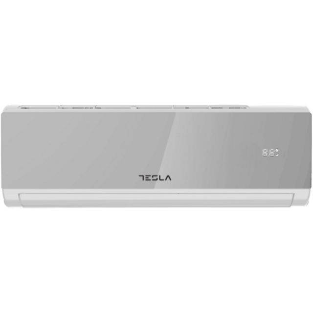 TESLA Aparat de aer conditionat Tesla 12000 BTU WIFI, Clasa A++, Functie incalzire, Functie Turbo, Flux Aer 3D, I Feel, Autocuratare, Timer, Filtru lavabil, Carcasa anti-rugina, Inverter, R32, TT34EX82SM-1232IAW, Argintiu