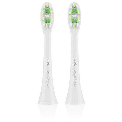Eta Eta 070790400 Cap de Inlocuire periuta de dinti WhiteClean pentru modelul Eta 0707 90400 ETAx707, 2 buc