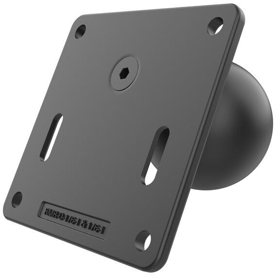 RAM&nbsp;MOUNTS RAM® 75x75mm Placa VESA cu bila si stalp din otel ranforsat