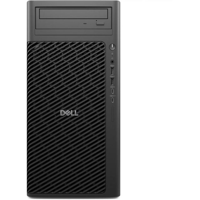 Dell Sistem desktop Dell Pro Max Tower T2, Procesor Intel® Core™ Ultra 9 285K 3.7GHz Arrow Lake, 64GB RAM, 1TB SSD + 2TB HDD, NVIDIA RTX PRO 4500 Blackwell 32GB, Windows 11 Pro, Negru
