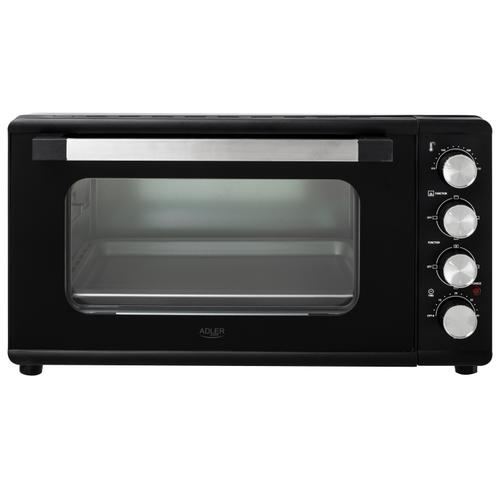Cuptor electric Adler AD 6030, 42 L, Temporizator 0-60 minute, Temperatura ajustabila 100-230 C, 12 moduri de copt (Negru)