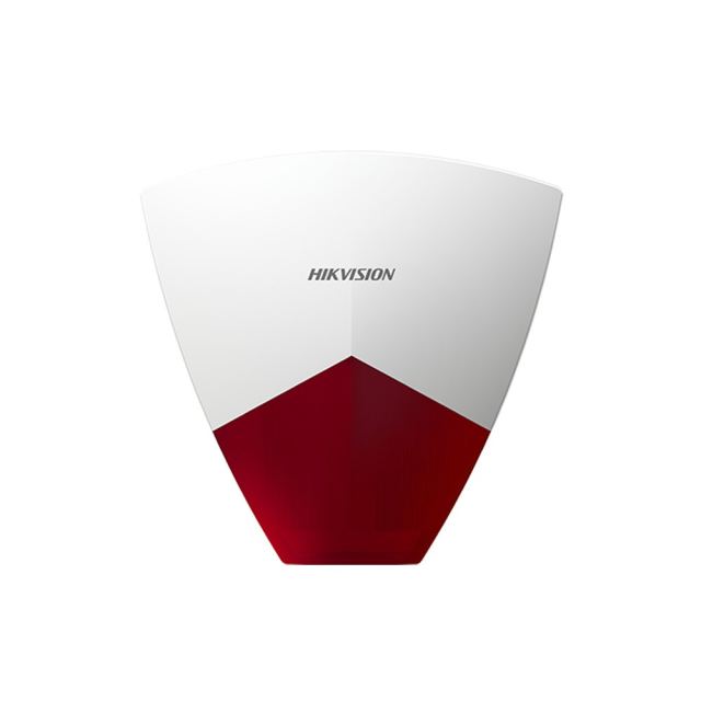 Sirena de exterior cu flash DS-PS102X-R, 110dB, alarma anti-tamper, lumina LED intermitent