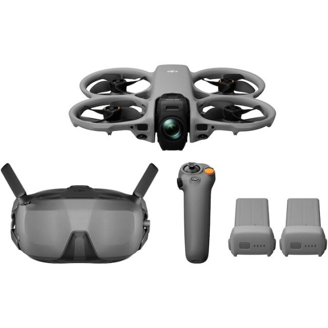 DJI Drona DJI Avata 360 Motion Fly More Combo, 120MP 8K/60fps HDR + DJI Goggles N3, Gri
