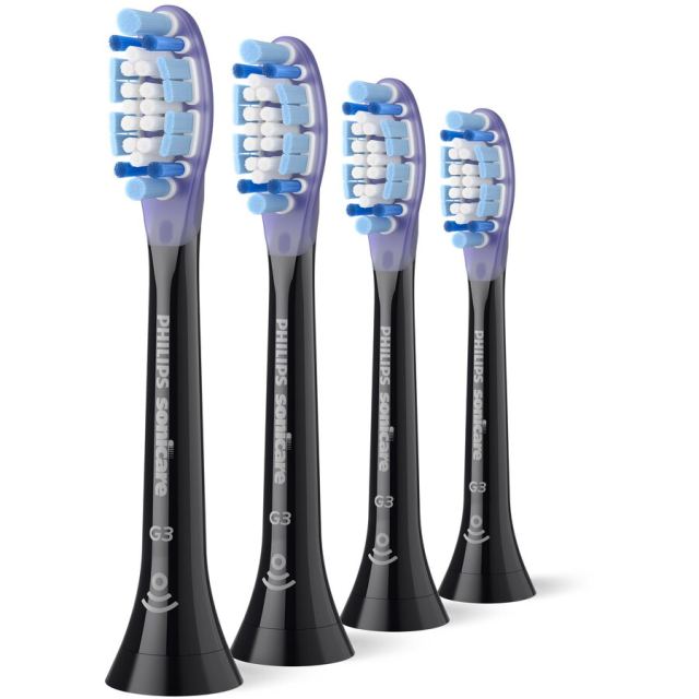 Philips Rezerve periuta de dinti electrica Philips Sonicare Premium Gum Care HX9054/88, 4 bucati, Negru