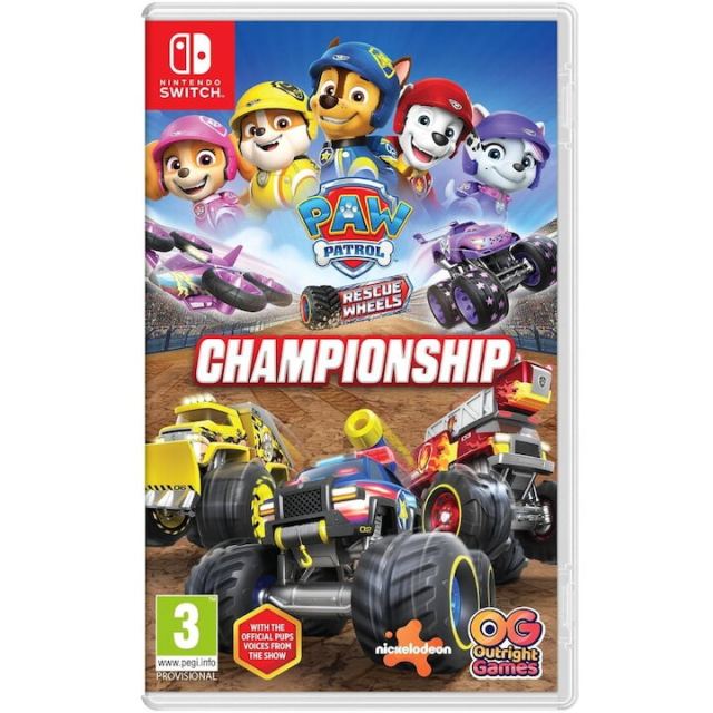 Outright&nbsp;Games Joc Paw Patrol: Rescue Wheels - Championship, Pentru Nintendo Switch