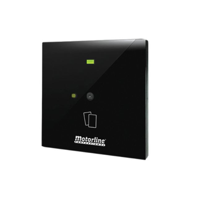 Cititor de proximitate pentru interior Motorline MPXRQ1MWS, RS485, Mifare, cod QR