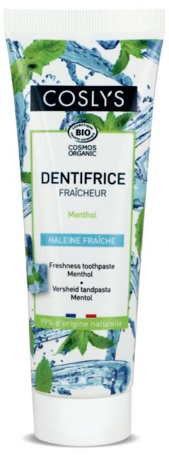 Pasta de dinti Bio respiratie proaspata, cu mentol Coslys 100g