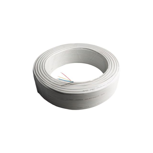 Cablu de alarma CCA LinkPower LINK-CCA-ALARM04, 4 x 0.22, rola 100 m, alb
