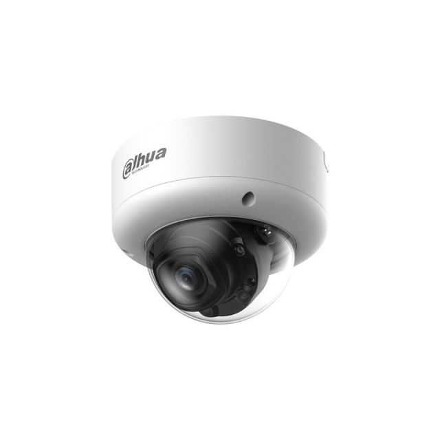 Camera supraveghere IP Dome motorizata cu iluminare duala Dahua WizMind IPC-HDBW5459E1-ZE-IL-2712, 4 MP, 2.7-12 mm, IR 60 m/lumina alba 50 m, microfon, slot card, PoE+