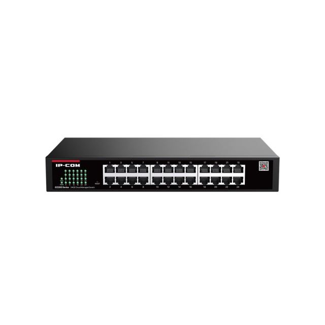 Switch Gigabit IP-COM G2224D, 24 porturi, 48 Gbps, Cloud, cu management