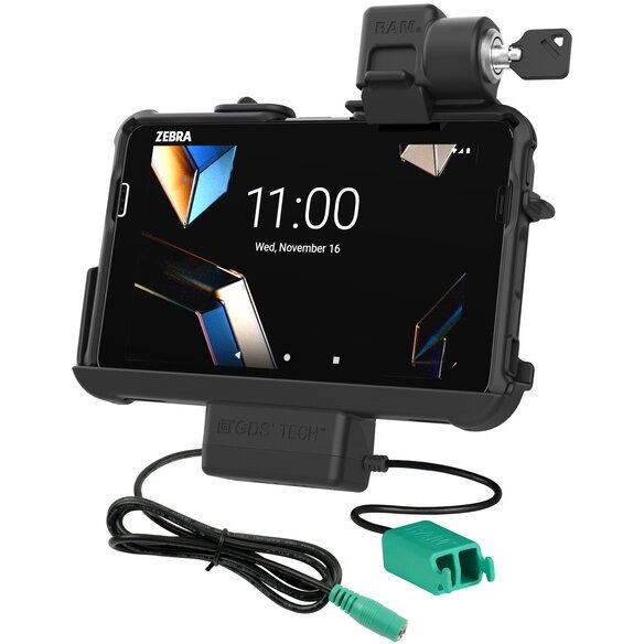 RAM&nbsp;MOUNTS Blocare RAM® Thin-Dock™ + Dual USB pentru Zebra ET401 8