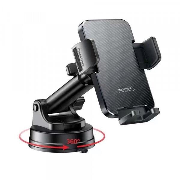 Yesido Suport Auto Yesido C173, 4.7inch - 7.2inch, Negru