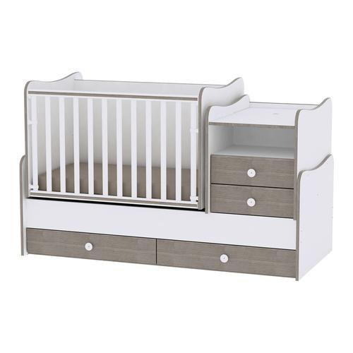 Mobilier Lorelli Combo White & Coffee, 72 x 172 cm, lemn