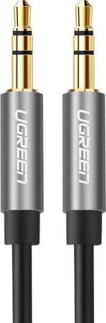 Cablu audio Ugreen UGR553, Jack 3.5mm la Jack 3.5mm (Argintiu)