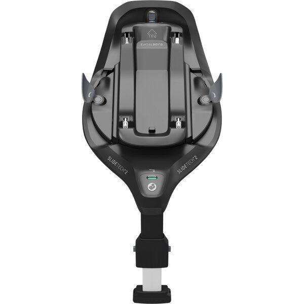 Baza auto isofix Maxi-Cosi Familyfix Slide Pro Black, i-Size, 40-105 cm, picior de spijin, rotatie 360 si glisare