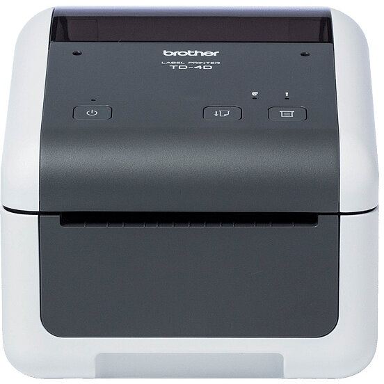 brother Imprimanta de etichete Brother TD4425DNXX1, direct termic, 203 DPI, latime imprimare 104 mm, USB-C, LAN, RS-232C