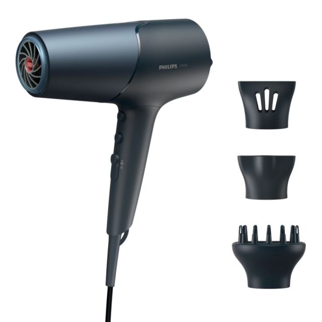 Philips Uscator de par Philips 5000 BHD512 20, 2300 W,  Albastru