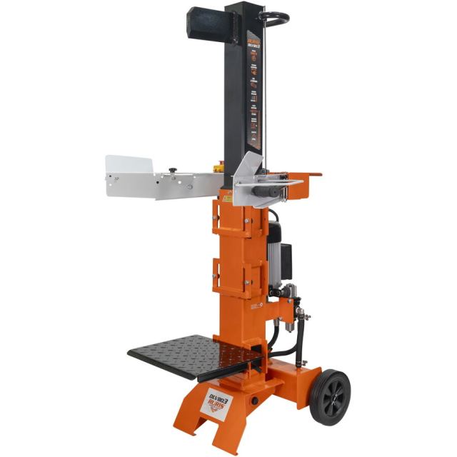 Ruris Despicator electro-hidraulic pentru lemne/busteni Ruris DLV803, putere 3000 W, 230 V, forta despicare 8 T, diametru despicare 70 - 350 mm, lungime maxima despicare 1020 mm, roti transport