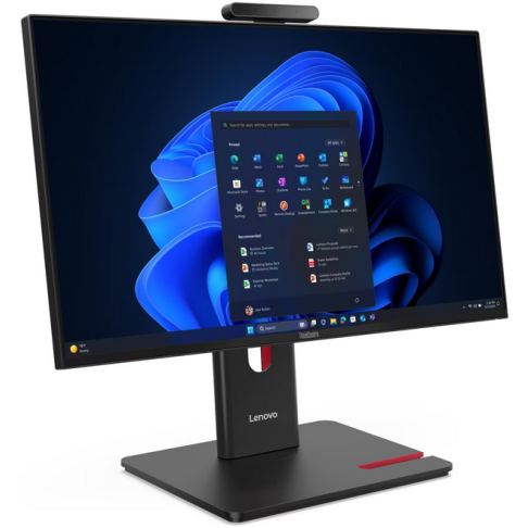 Lenovo Sistem desktop All-in-One Lenovo ThinkCentre M70a G6, Procesor Intel Core Ultra 5 225T, 23.8 inch, RAM 16GB, SSD 1TB, Intel Graphics, Windows 11 Pro, Negru