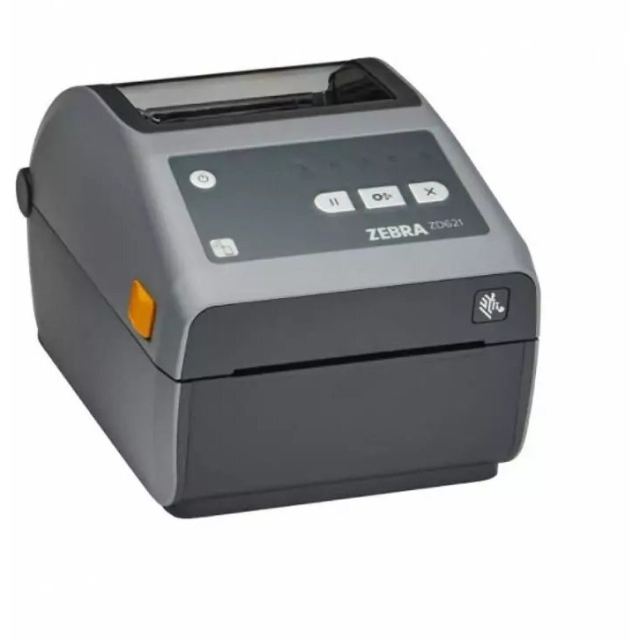 ZEBRA Imprimanta de etichete Zebra ZD621d, DT, 203 DPI, USB, USB Host, serial, Ethernet, Bluetooth (BLE), RTC (Real-time clock), latime maxima etichete 108 mm, latime maxima printare 104 mm, senzor black mark, senzor gap, peeler, Gri