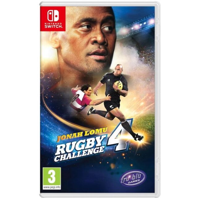Tru&nbsp;Blue&nbsp;Games Joc Jonah Lomu: Rugby Challenge 4 - EN/FR, Pentru Nintendo Switch