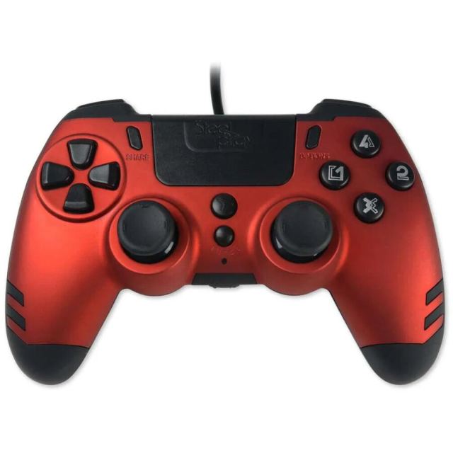 LEXIP Controler cu fir, Lexip SteelPlay Slim Pack, Rosu rubin, multicolor