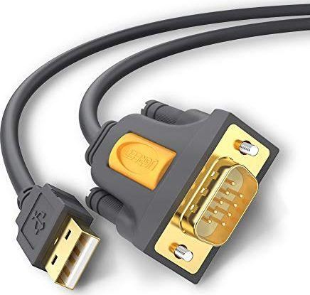 Cablu imprimanta Ugreen PL2303, USB la RS-232, 2m