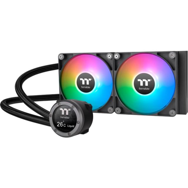 Thermaltake Racitor lichid Thermaltake, 3300 Rpm, AM2/AM2+, AM3, AM4, Negru