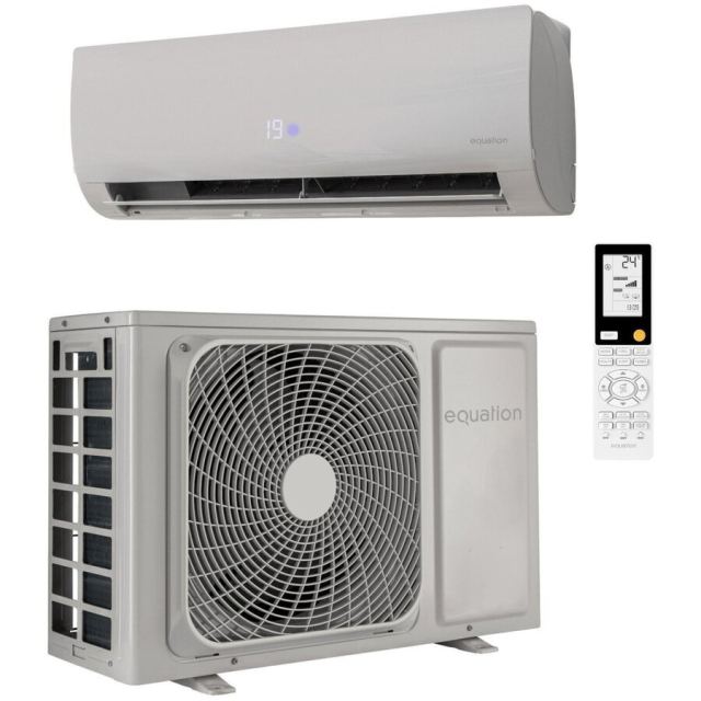 Equation Aer conditionat Equation Virtus, Wi-Fi, 12000 BTU, clasa energetica A+++, fara kit de instalare, Alb