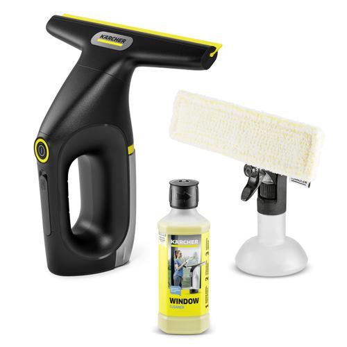 Aparat de curatat geamuri Karcher WV 2, 280mm, Recipient 120 ml, Autonomie 35 minute (Negru)