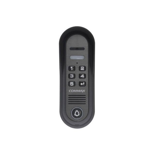 Videointerfon de exterior Commax DRC-4CPNK, 4 fire, numeric, LED lumina alba, aparent