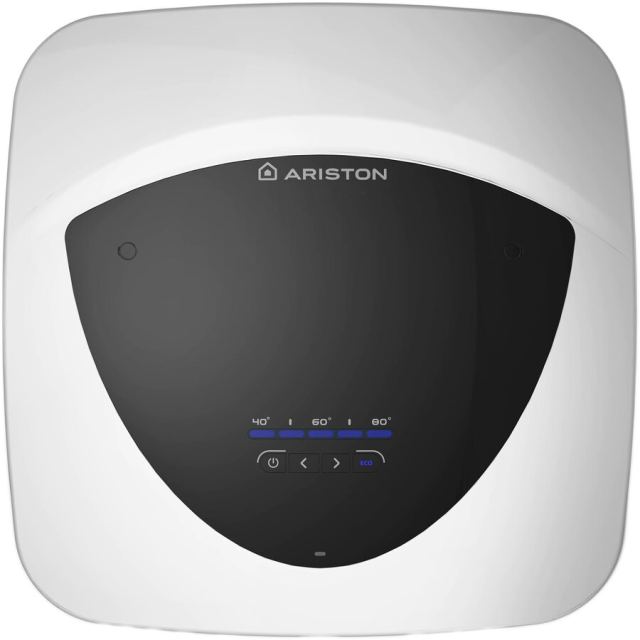 Ariston Boiler electric Ariston Andris Lux Eco 15/5 EU, 15 l, 1200 W, Alb\Negru