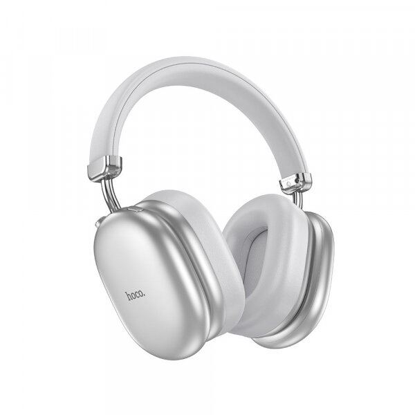 HOCO Casti Handsfree Bluetooth HOCO W35 Max, A2DP, ANC, Argintiu