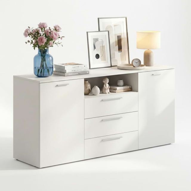 Comoda TV living ARONA, 2 usi 3 sertare