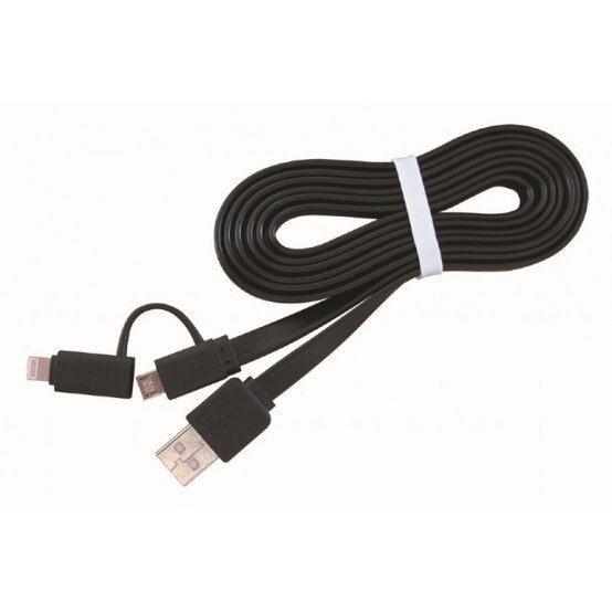 GEMBIRD Cablu de incarcare Gembird  , USB la microUSB + adaptor Lightning , 1m