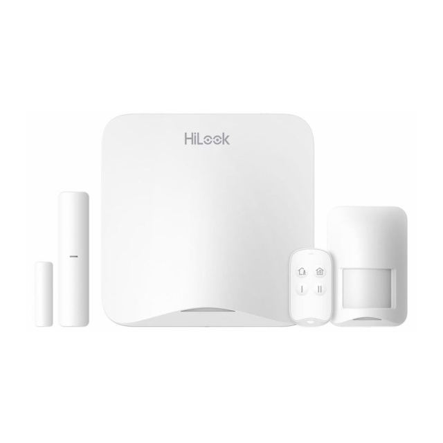 Kit alarma wireless HiLook ALARM-A201P-Kit2-16WE, WiFi, 868 MHz