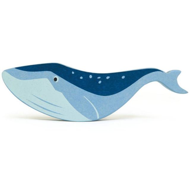 Tender&nbsp;Leaf Figurina Balena, din lemn premium - Whale - Tender Leaf Toys