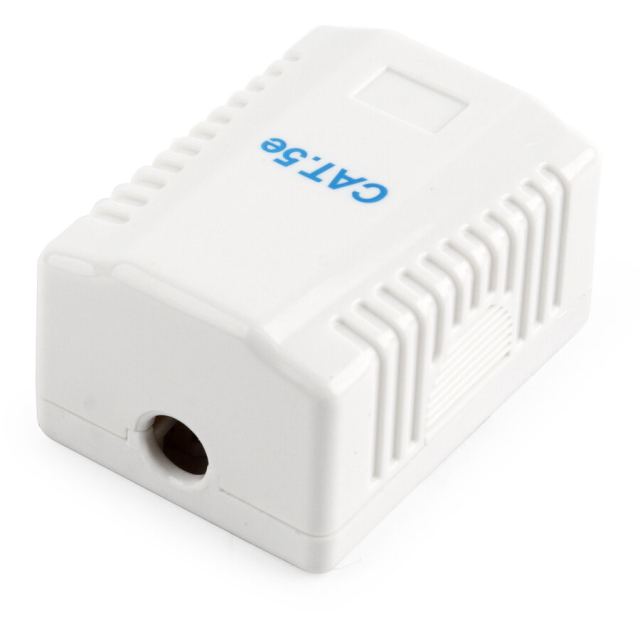 GEMBIRD PRIZA RJ45 GEMBIRD Cat5e. pt. FTP, 1 x RJ45, include kit montare, white, NCAC-1F5E-01