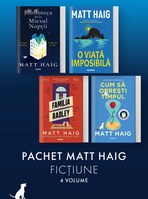 Pachet Matt Haig Ficțiune 4 vol.