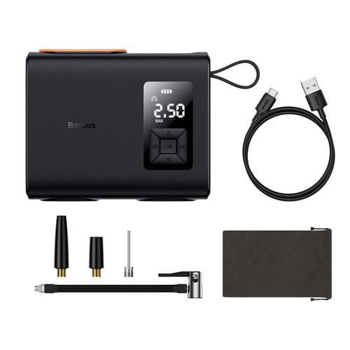 Compresor pentru vehicule electrice Baseus Mega Energy Pump, 6000mAh, 250W, Negru