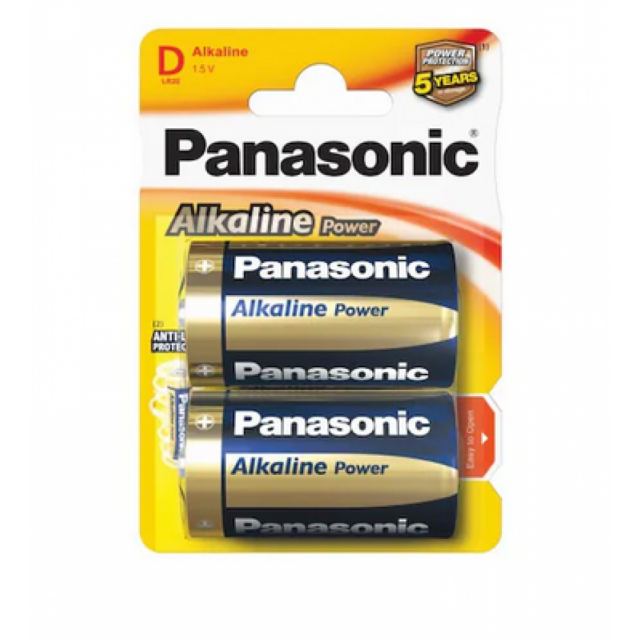 Panasonic Baterii Panasonic, 1,5V, LR20APB/2BP