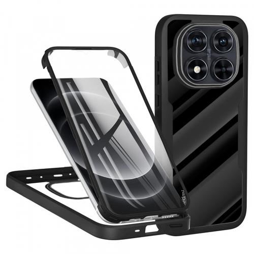 Husa Techsuit ColorVerse 360 pentru Xiaomi Redmi Note 14 Pro+ 5G / Note 14 Pro 5G / Poco X7 (Negru)