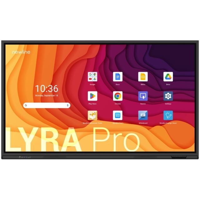 Newline Monitor Videowall Interactiv Newline TT-8623QA, 86 4K Ultra HD, 450 cd/m², 3840x2160 px, Negru