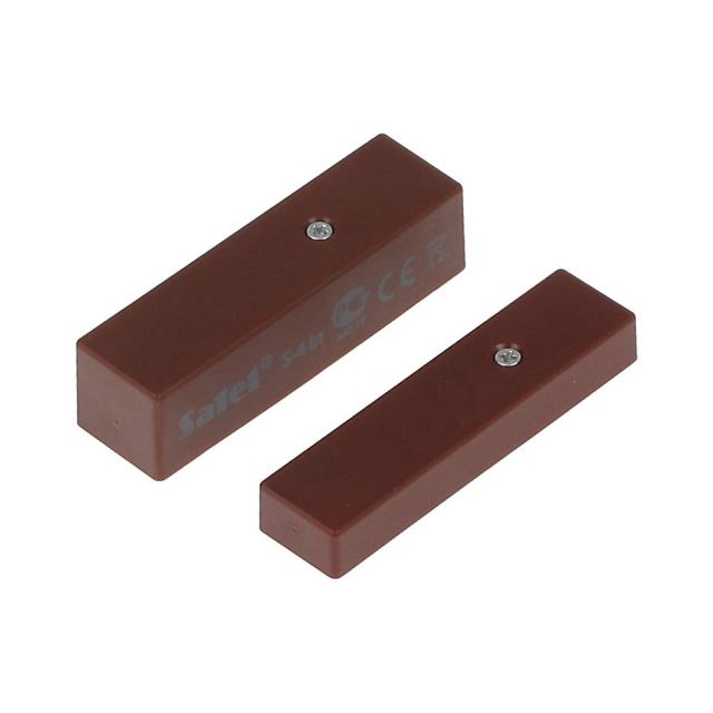 Contact magnetic Satel S-4 BR, aparent, NC, tamper, maro