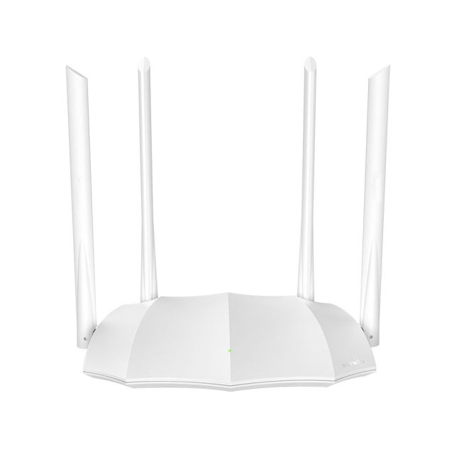 Router wireless Dual Band Tenda AC5 V3.0, 1 port WAN, 3 porturi LAN, 2.4/5.0 GHz, 5 dBi, MU-MIMO, 1200 Mbps